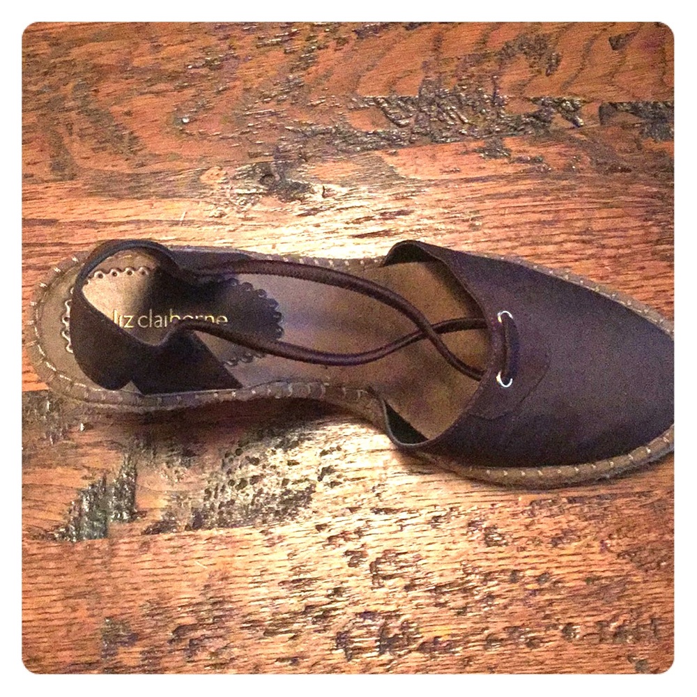 Liz Claiborne slingback sandals
